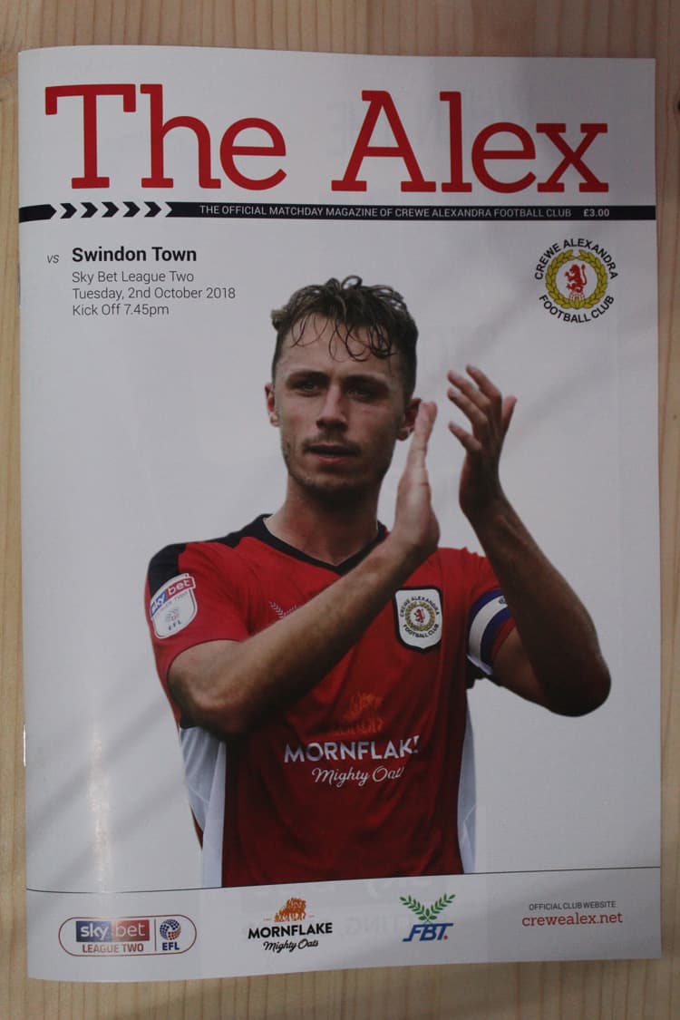 Crewe Alexandra FC v Swindon Town FC